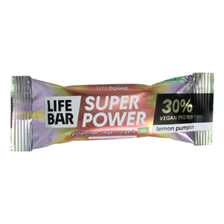 Lifefood Lifebar limón calabaza bio 40 gramos