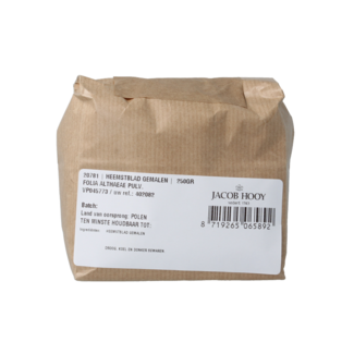 Jacob Hooy Foglie di Altea Macinate 250 Grammi