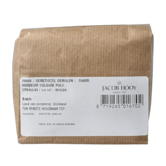 Jacob Hooy Jacob Hooy Barley Fibre ground 250 Gram