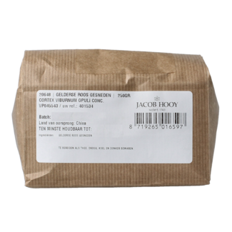 Jacob Hooy Jacob Hooy Guelder rose cut 250 Gram