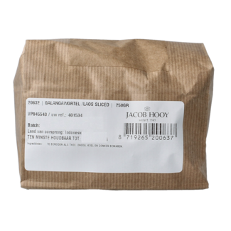 Jacob Hooy Jacob Hooy Raíz de Galanga (Laos) cortada 250 g