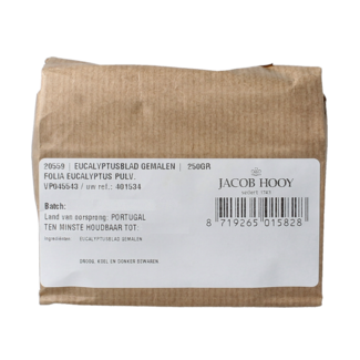 Jacob Hooy Jacob Hooy Ground Eucalyptus Leaf 250 Gram