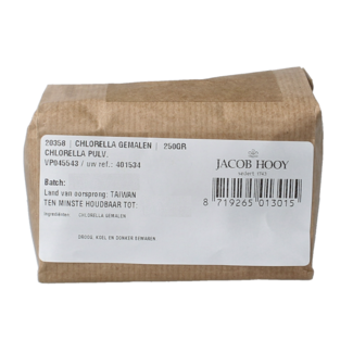 Jacob Hooy Jacob Hooy Chlorella ground 250 Gram