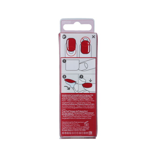 Kiss Impress color reddy or not 1 Zestaw