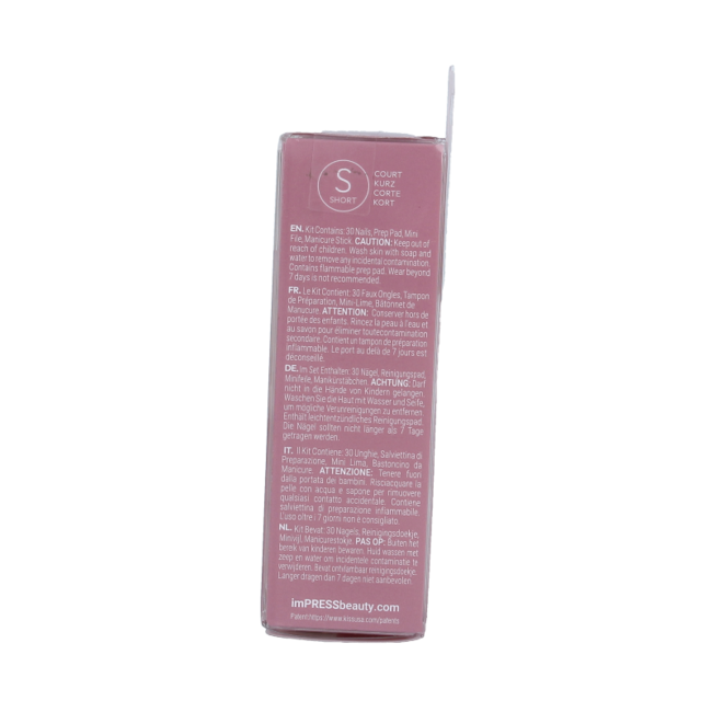 Kiss Impress color petal pink 1 unidad