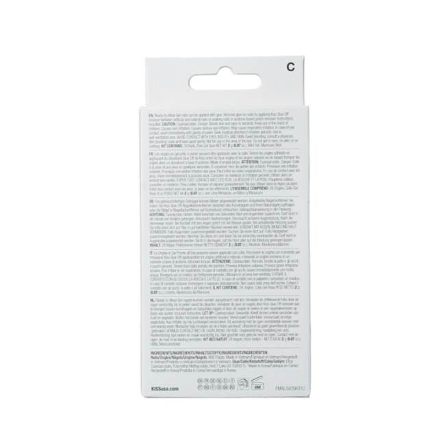 KISS Gel Fantasy Magnetic West Coast - 1 kit