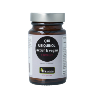 Hanoju Ubiquinol Kaneka activo y vegano 60 cápsulas