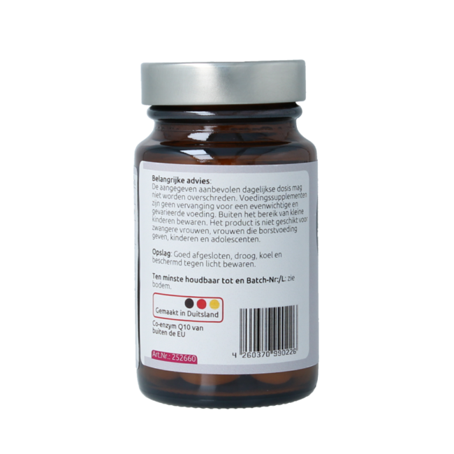 Ubiquinol Kaneka activo y vegano 60 cápsulas