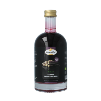 Bountiful Jus de gingembre et carotte noire bio 500 Millilitres