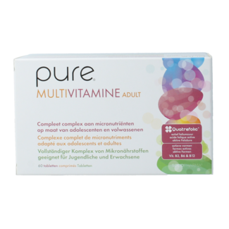 Pure Multivitamine adultes 60 comprimés
