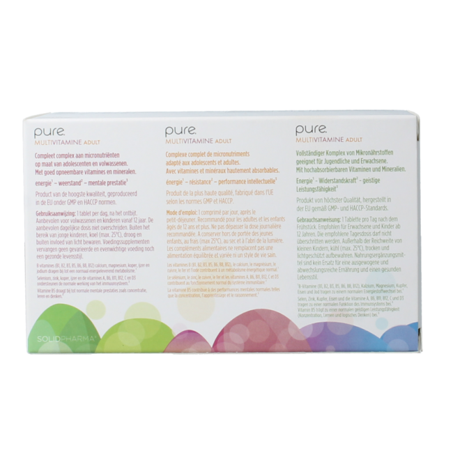 Multivitamine volwassenen 60 Tabletten