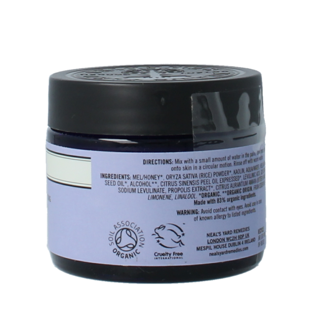Neals Yard Remedies Exfoliante facial miel y naranja 75 gramos