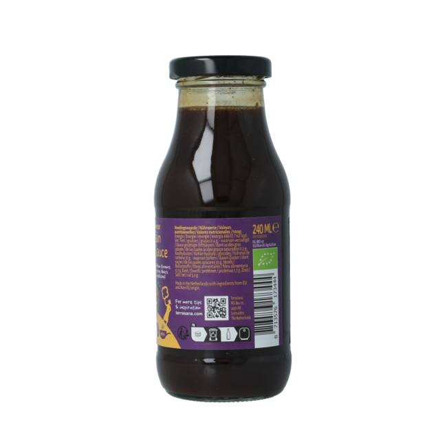 TerraSana Hoisin Organic Wok Sauce 240 Millilitres