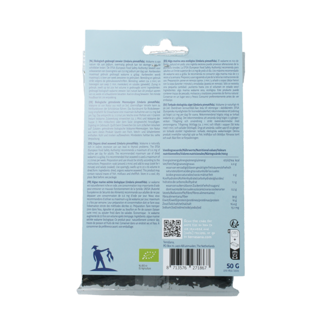 TerraSana Organic Instant Wakame 50g
