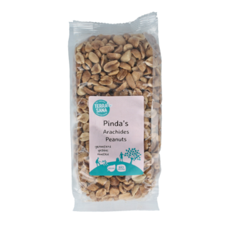 TerraSana TerraSana Peanuts skinless unsalted organic 250 Gram