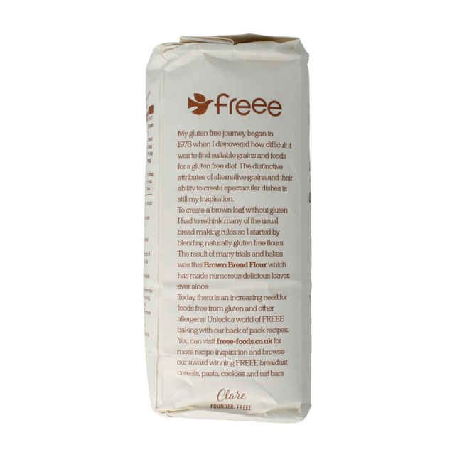 Doves Farm Préparation pour pain brun sans gluten bio 1 kg