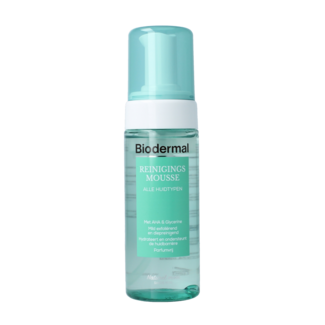 Biodermal Mousse Detergente per tutti i tipi di pelle 150 Milligrammi