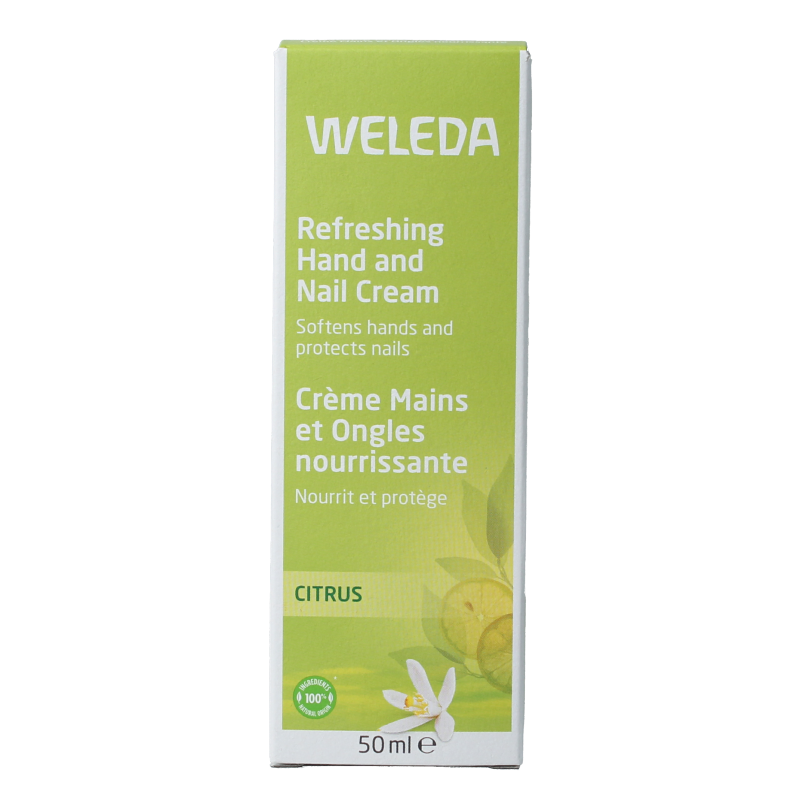 Weleda Crema de manos y uñas de cítricos 50 mililitros