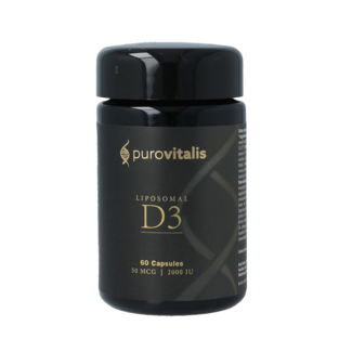 Purovitalis Purovitalis Vitamina D3 Liposomal 60 cápsulas vegetales