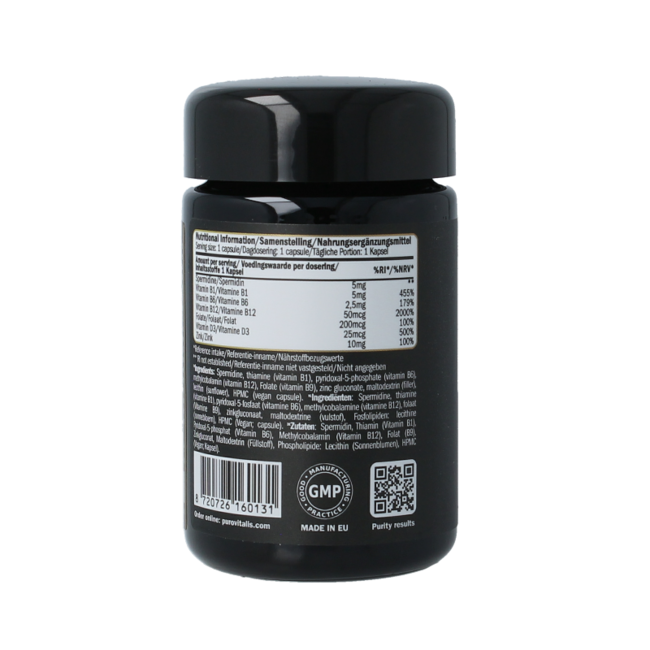Purovitalis Liposomal spermidine fusion 30 Kapseln