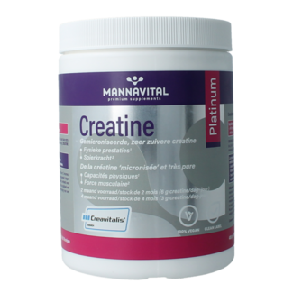 Mannavital Mannavita Creatine Platinum 408 g