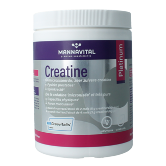 Mannavital Mannavita Creatine platinum 408 Gramm