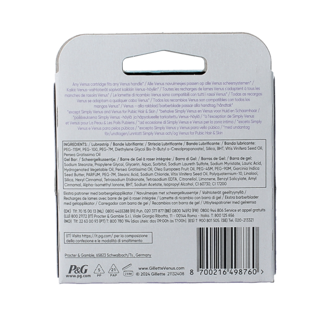 Gillette Venus comfortglide breeze mesjes 8 Stuks