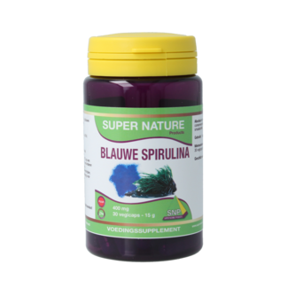 SNP Espirulina azul pura 30 cápsulas vegetales