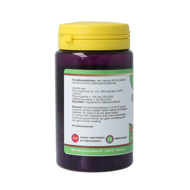 Reine Blaue Spirulina 30 Vegetarische Kapseln