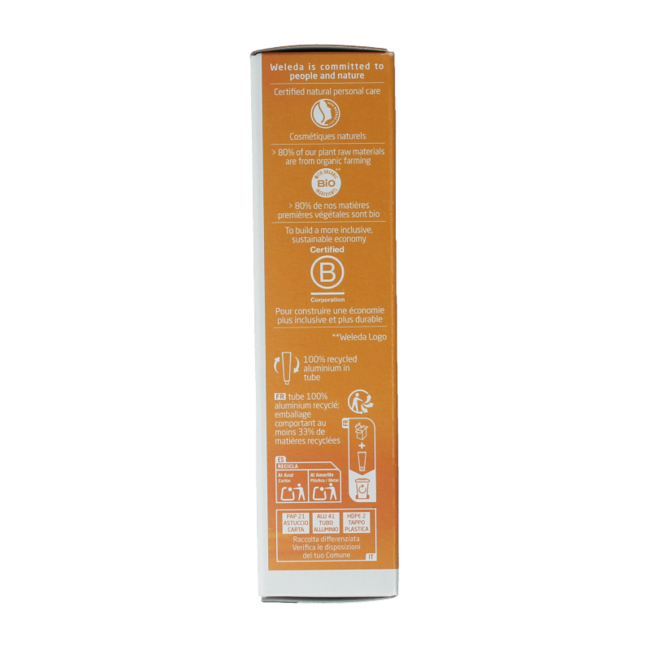 Crème pour les mains revitalisante à l'argousier 50 millilitres