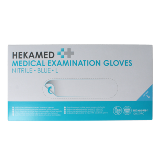 Heka Gloves soft nitrile L 100 Pieces