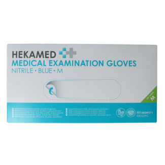 Hekamed Handschoenen soft nitrile M 100 Stuks