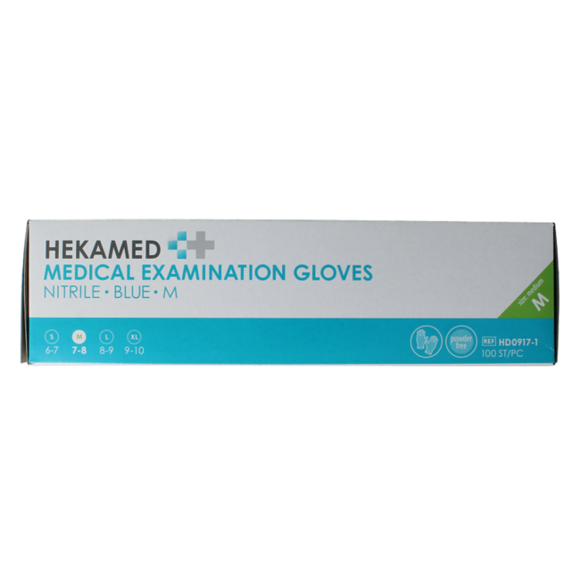 Gloves soft nitrile M 100 pieces