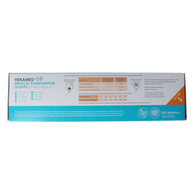 Gloves soft nitrile S 100 Pieces