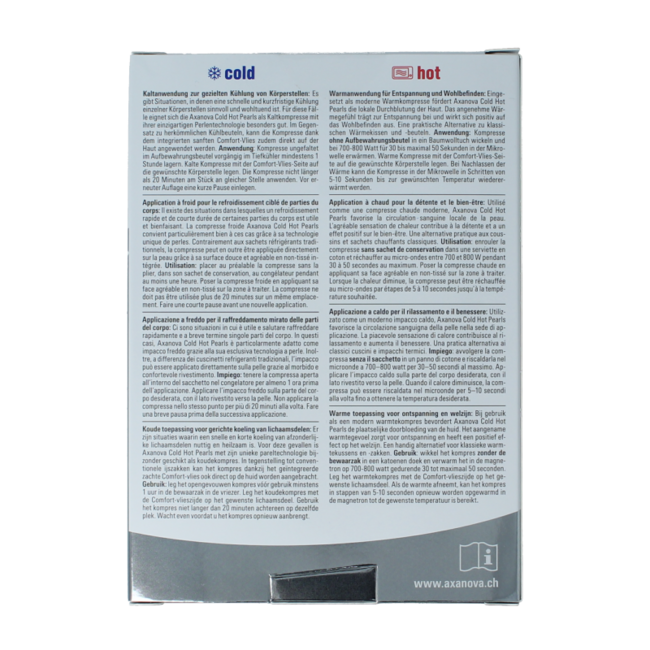 Axanova Cold hot pearls mini 2 Pezzi