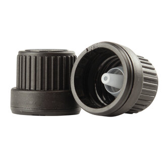 Helios Holland Dropper with tamper-evident closure black 10 pieces