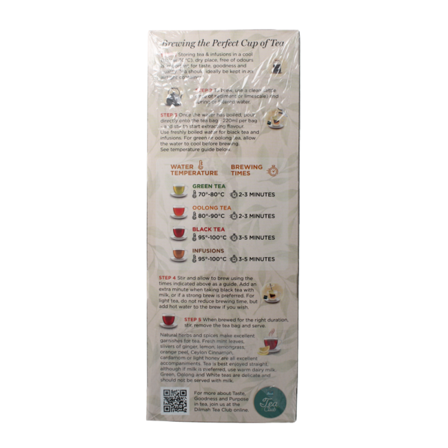 Dilmah Pure green tea 100 Zakjes