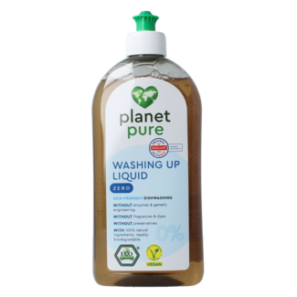 Planet Pure Planet Pure Dishwashing Liquid 0% Zero 500 Millilitres