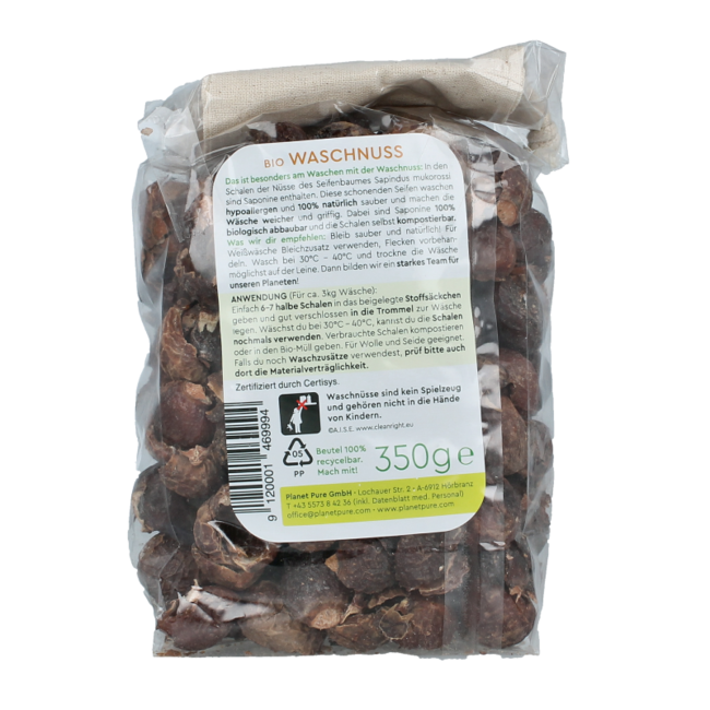 Planet Pure Zeepnoten natuurlijk 350 Gram