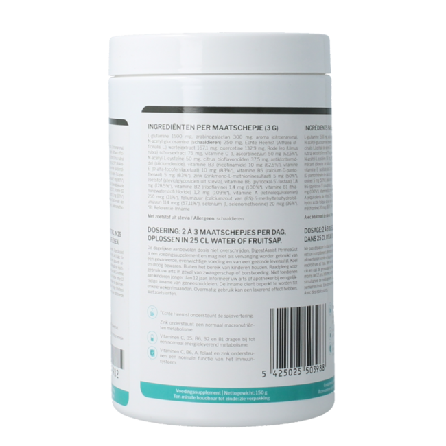 Nutrisan Digestassist Permeagut 150 Gramos