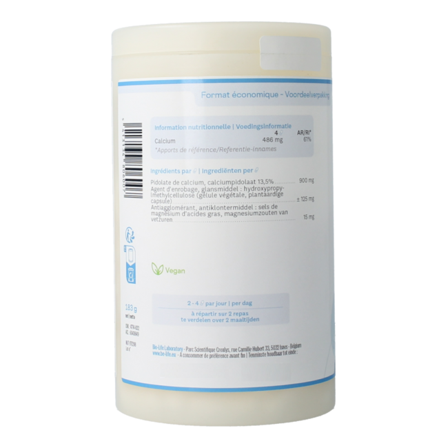 Be-Life Calci 900 180 Vegetarian capsules