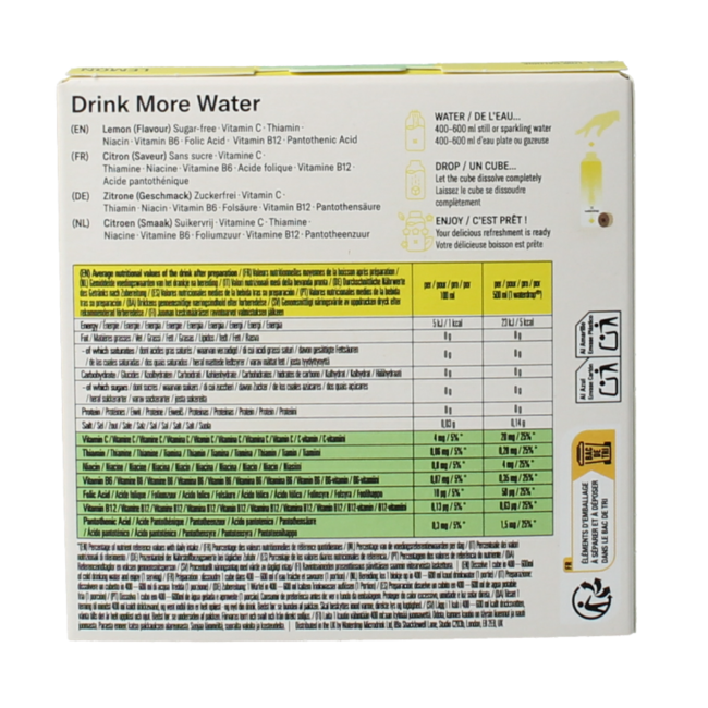 Waterdrop Microdrink summer lemon 12 pieces