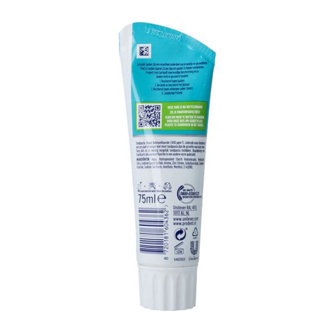 Zahnpasta Fresh Gel 75 Milliliter