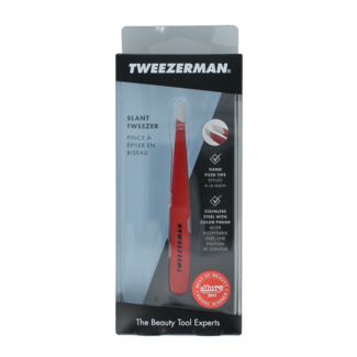 Tweezerman Tweezerman Slant Pinzette Signature Red 1 Stück