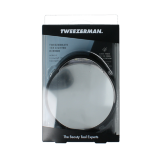 Tweezerman Tweezerman Miroir grossissant 10x avec lumière 1 pièce
