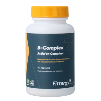 Fittergy Fittergy B Complex aktywny i kompletny 60 Kapsułek