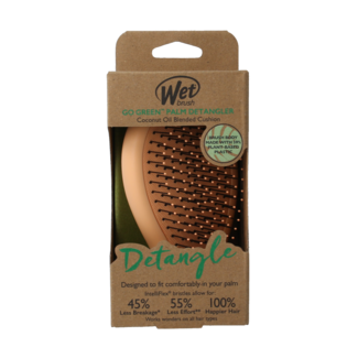 Wet Brush Wet Brush Go Green Palm Detangler Orange Huile de Coco 1 pièce