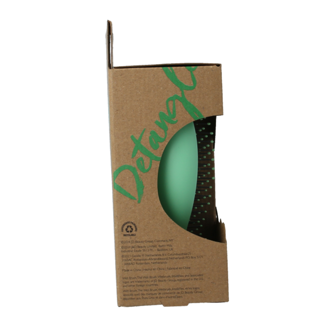 Wet Brush Go Green Palm Detangler Green Tea Tree Oil 1 Piece