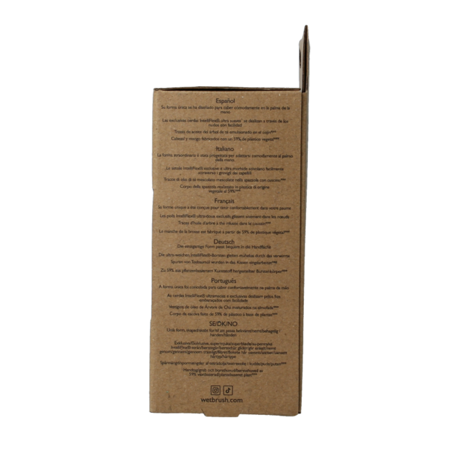 Wet Brush Go Green Palm Detangler Green Tea Tree Oil 1 Piece