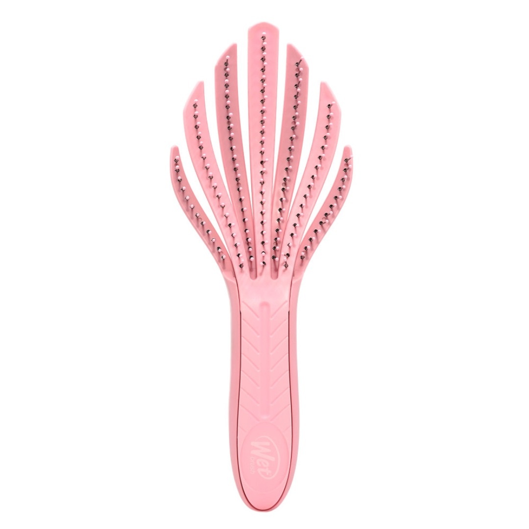 Wet Brush Go green curl detangler rosa 1 unidad